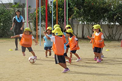 サッカー教室_愛育保育園