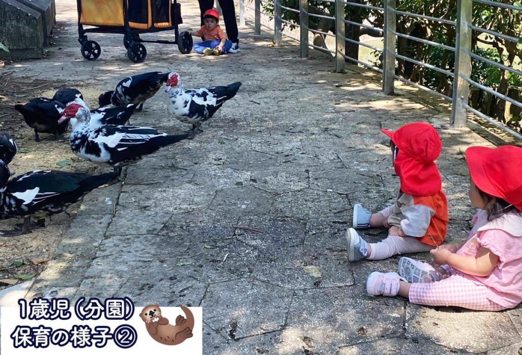 メルシー保育園_1歳児分園活動②